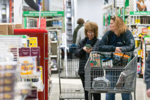 Shoppers showed up for Black Friday sales